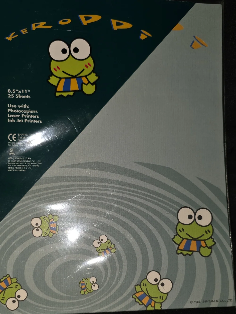 Vintage Sanrio Keroppi 8.5